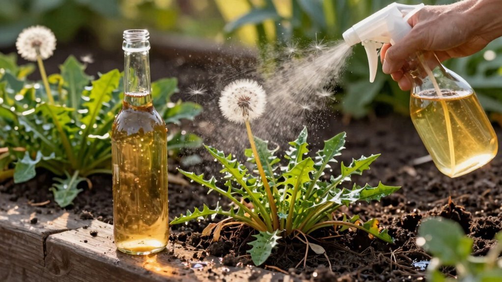 Read more about the article Does Apple Cider Vinegar Effectively Kill Weeds?