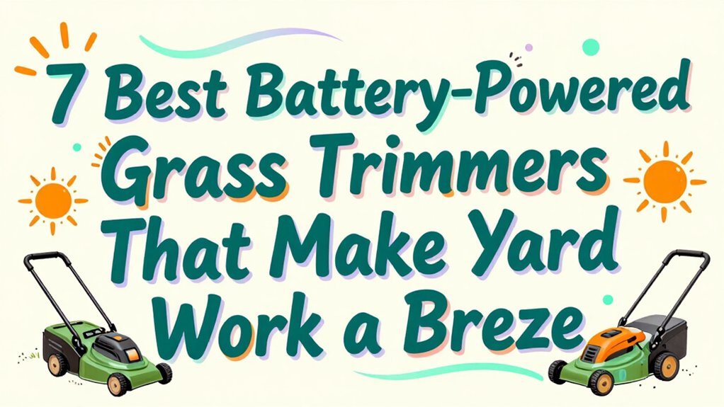 Read more about the article 7 Best Battery-Powered Grass Trimmers That Make Yard Work a Breeze