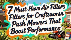 Read more about the article 7 Must-Have Air Filters for Craftsman Push Mowers That Boost Performance