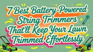 Read more about the article 7 Best Battery-Powered String Trimmers That’ll Keep Your Lawn Trimmed Effortlessly