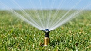 Read more about the article How to Adjust Rotating Sprinkler Heads for Even Lawn Coverage