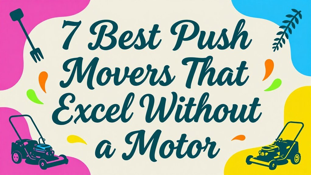 Read more about the article 7 Best Push Mowers That Excel Without a Motor