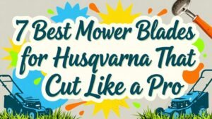 Read more about the article 7 Best Mower Blades for Husqvarna That Cut Like a Pro