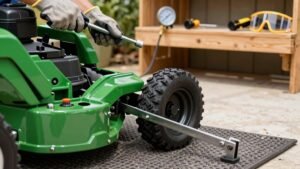 Read more about the article How to Jack up a Zero‑Turn Mower Safely and Effectively