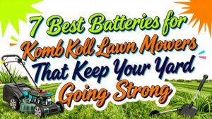 Read more about the article 7 Best Batteries for Kobalt Lawn Mowers That Keep Your Yard Going Strong