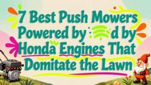 Read more about the article 7 Best Push Mowers Powered by Honda Engines That Dominate the Lawn