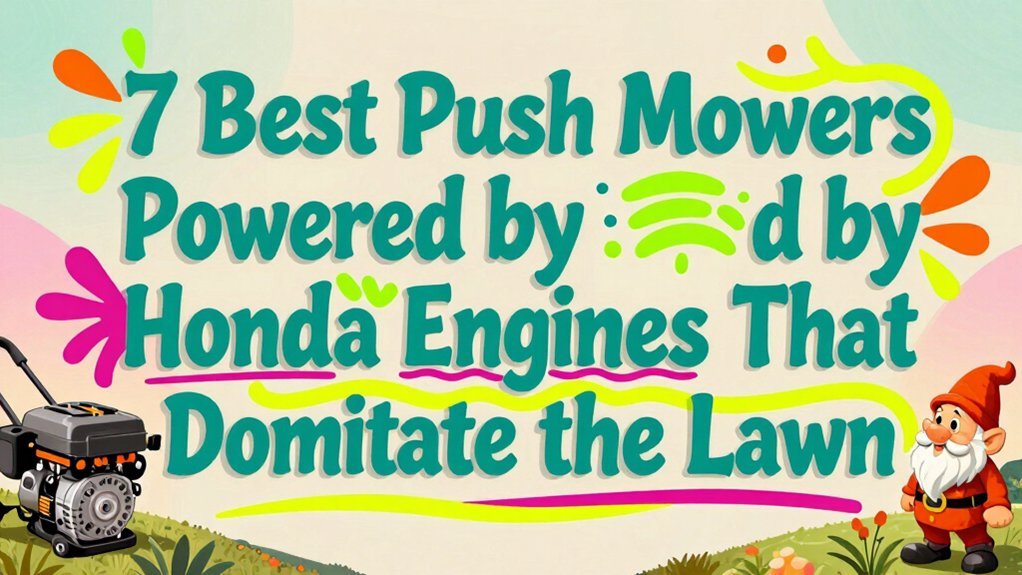 Read more about the article 7 Best Push Mowers Powered by Honda Engines That Dominate the Lawn