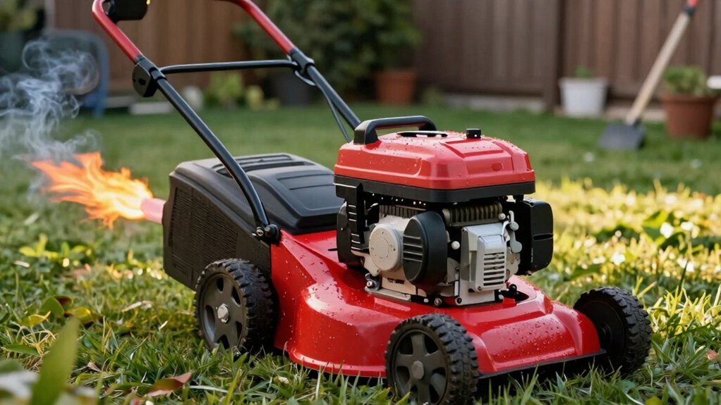 Read more about the article Why Does a Lawn Mower Backfire? Common Causes Explained