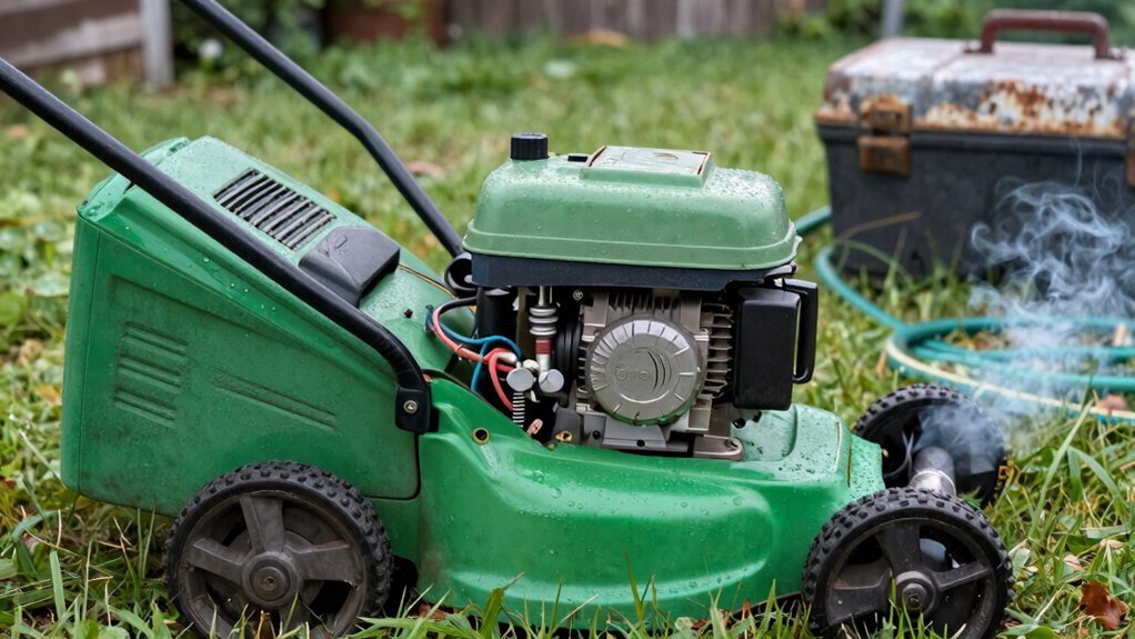 Read more about the article Why Your Lawn Mower Is Cranking but Won’t Start
