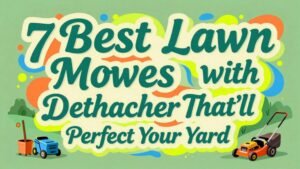 Read more about the article 7 Best Lawn Mower Blades With Dethatcher That’ll Perfect Your Yard