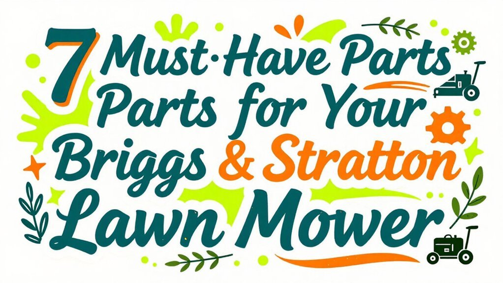 Read more about the article 7 Must-Have Parts for Your Briggs & Stratton Lawn Mower