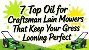 Read more about the article 7 Top Oil for Craftsman Lawn Mowers That Keep Your Grass Looking Perfect