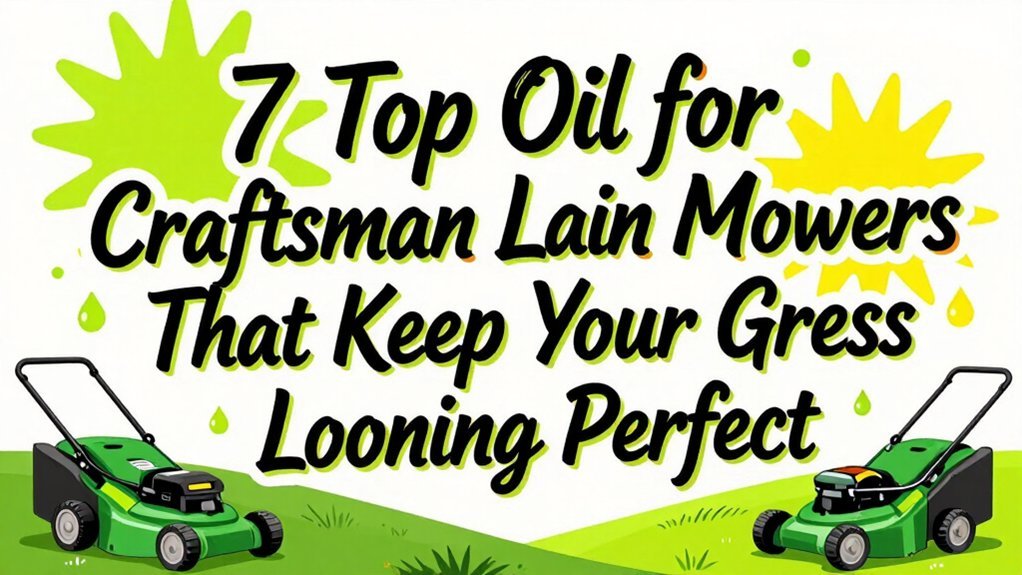 Read more about the article 7 Top Oil for Craftsman Lawn Mowers That Keep Your Grass Looking Perfect