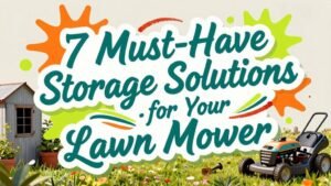 Read more about the article 7 Must-Have Storage Solutions for Your Lawn Mower