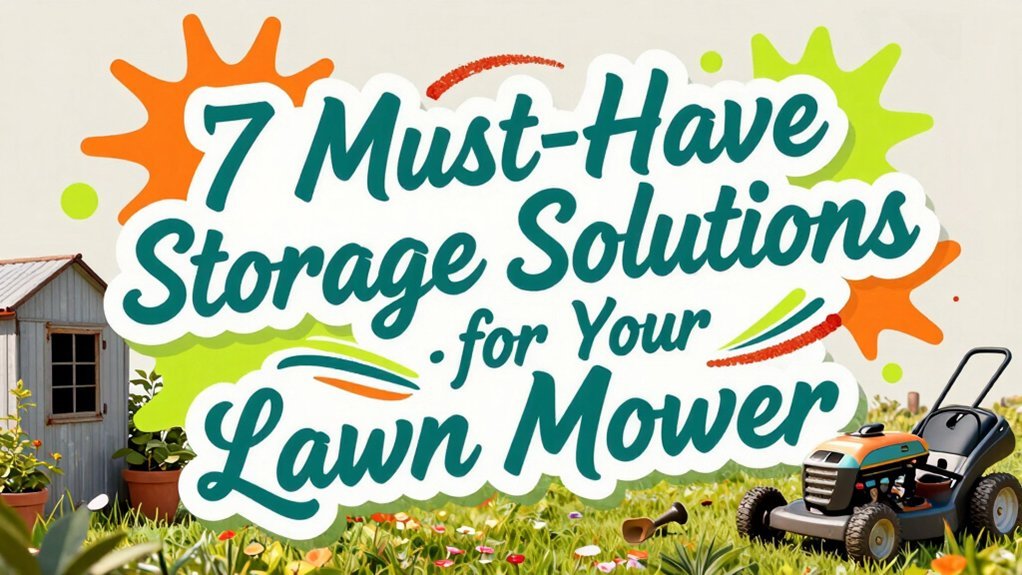 Read more about the article 7 Must-Have Storage Solutions for Your Lawn Mower