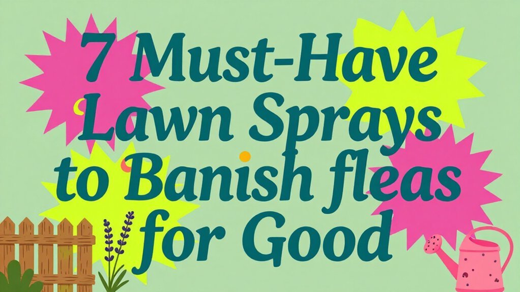 Read more about the article 7 Must-Have Lawn Sprays to Banish Fleas for Good