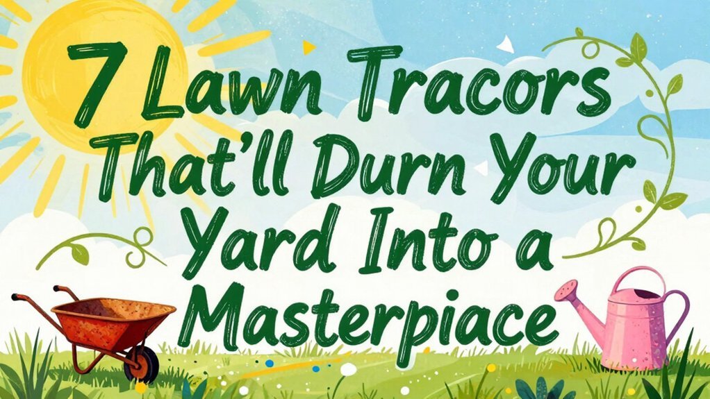 Read more about the article 7 Lawn Tractors That’ll Turn Your Yard Into a Masterpiece
