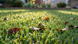 Read more about the article Is It Good to Mow Leaves Into Your Lawn?