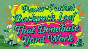 Read more about the article 7 Power-Packed Backpack Leaf Blowers That Dominate Yard Work