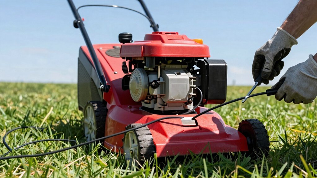 Read more about the article How to Fix a Stuck Lawn Mower Cord Quickly