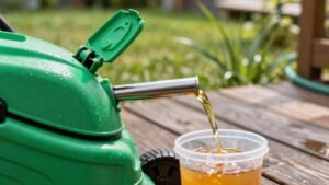 Read more about the article How to Safely Drain Gas From Your Lawn Mower