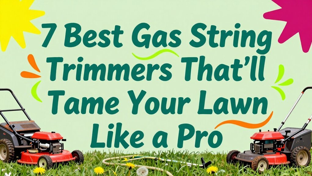 Read more about the article 7 Best Gas String Trimmers That’ll Tame Your Lawn Like a Pro