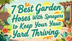 Read more about the article 7 Best Garden Hoses With Sprayers to Keep Your Yard Thriving