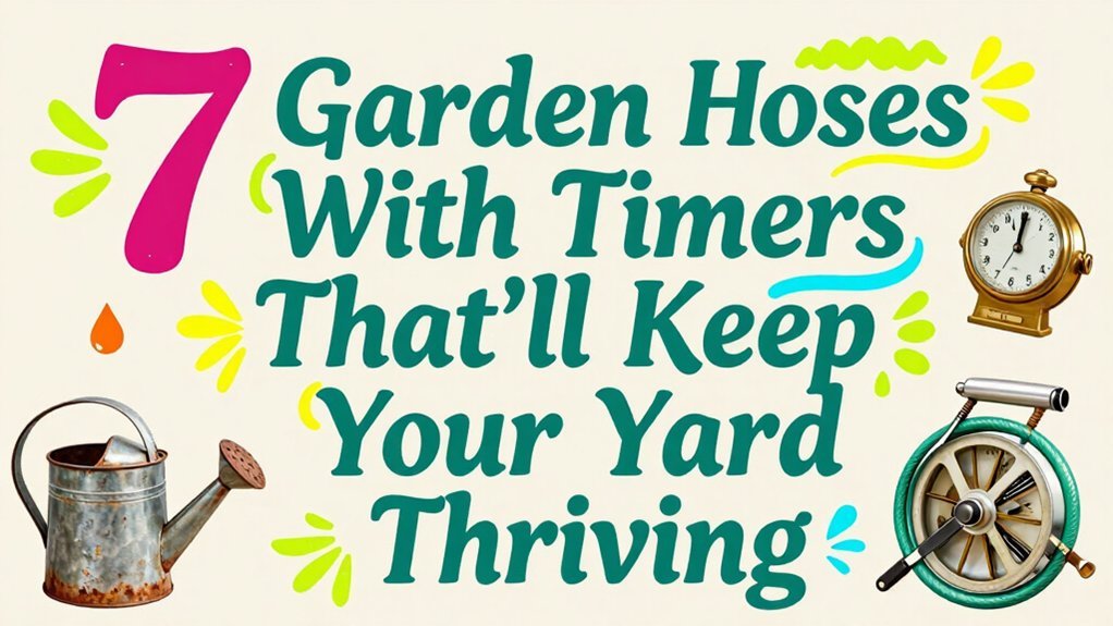 Read more about the article 7 Garden Hoses with Timers That’ll Keep Your Yard Thriving
