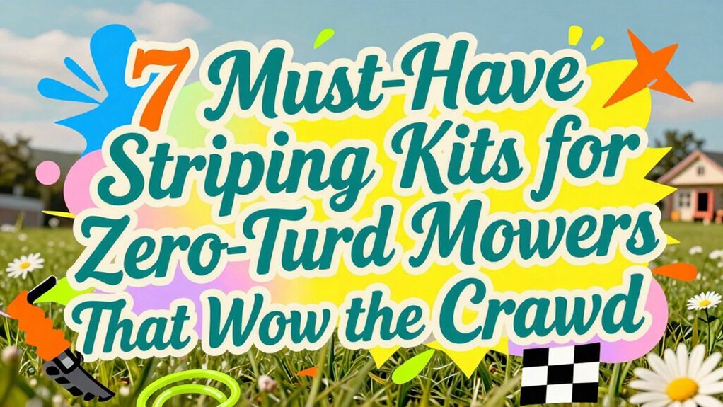 Read more about the article 7 Must-Have Striping Kits for Zero‑Turn Mowers That Wow the Crowd